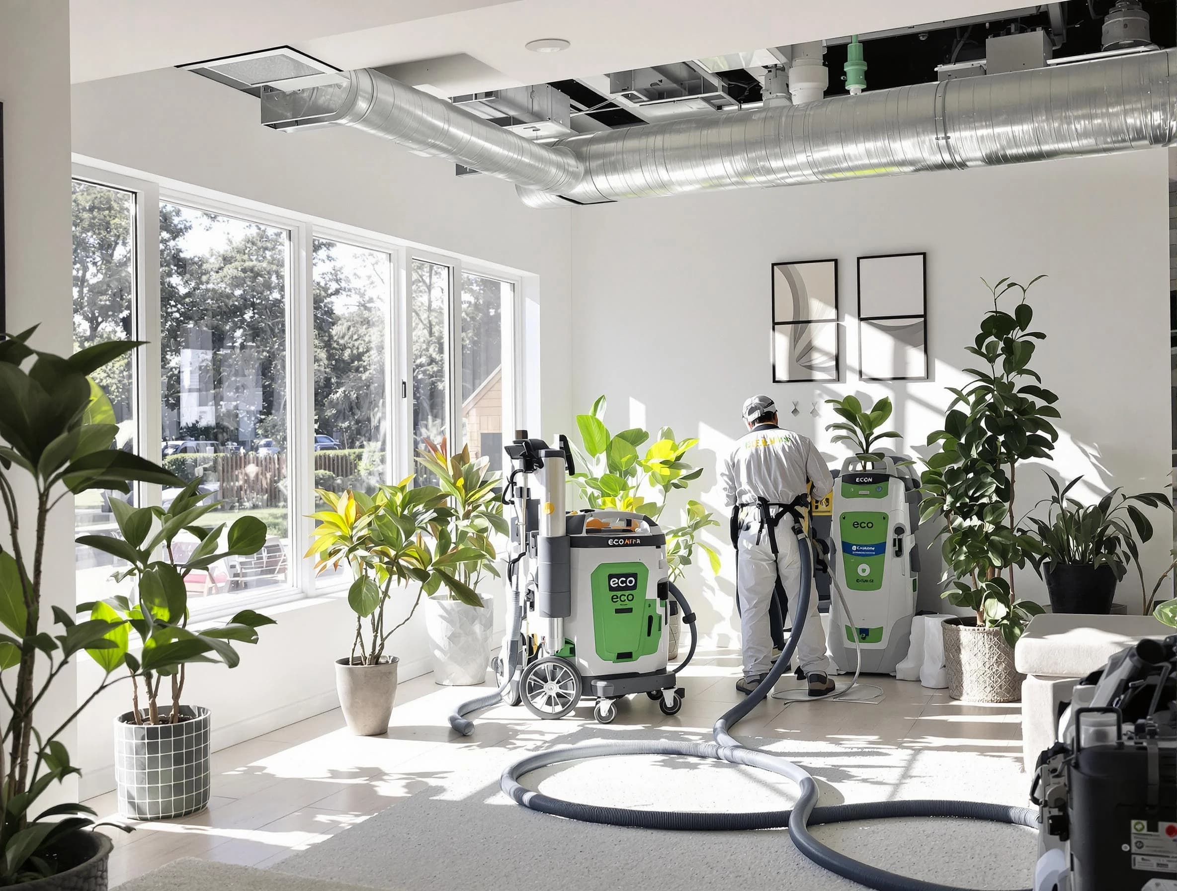 Environmentally-friendly duct cleaning by Huntington Beach Air Duct Cleaning in Huntington Beach