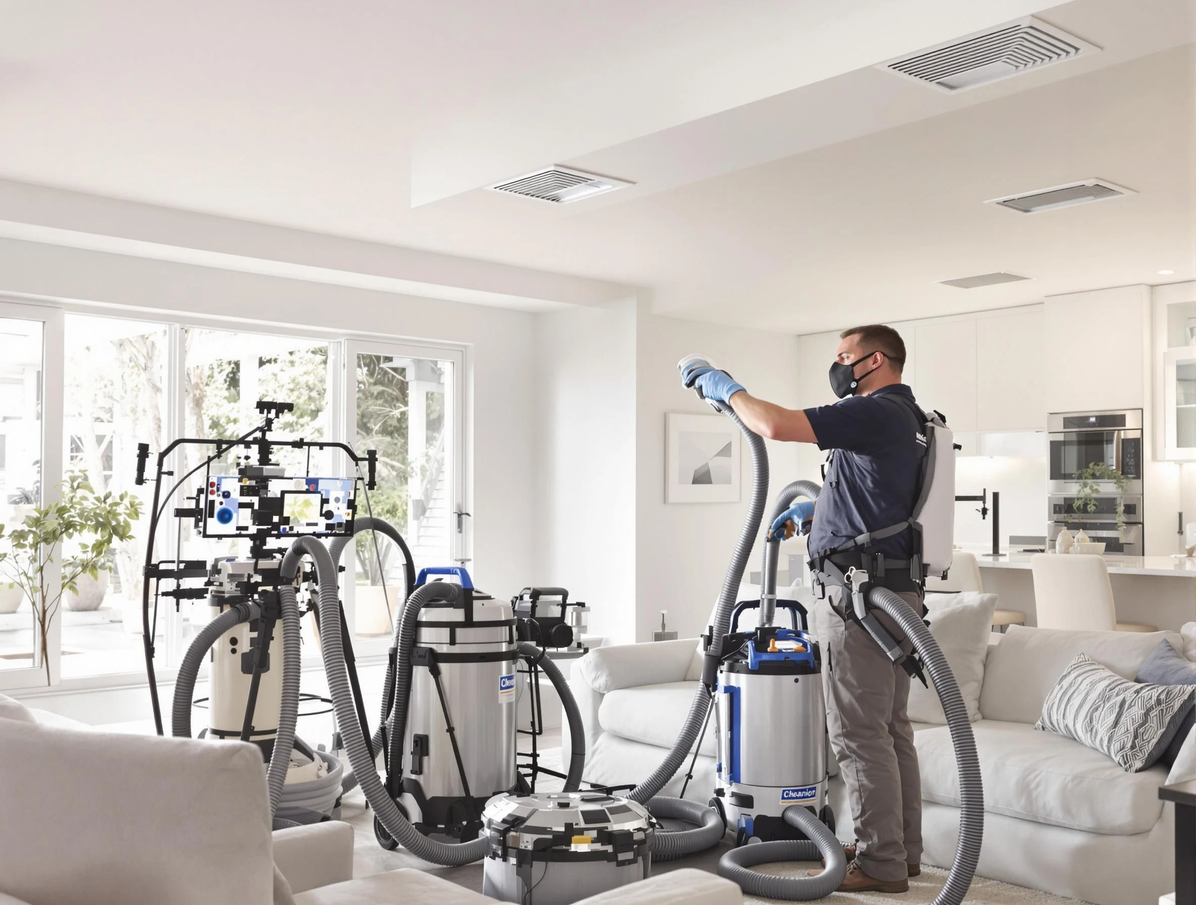 Professional AC duct cleaning by Huntington Beach Air Duct Cleaning in Huntington Beach