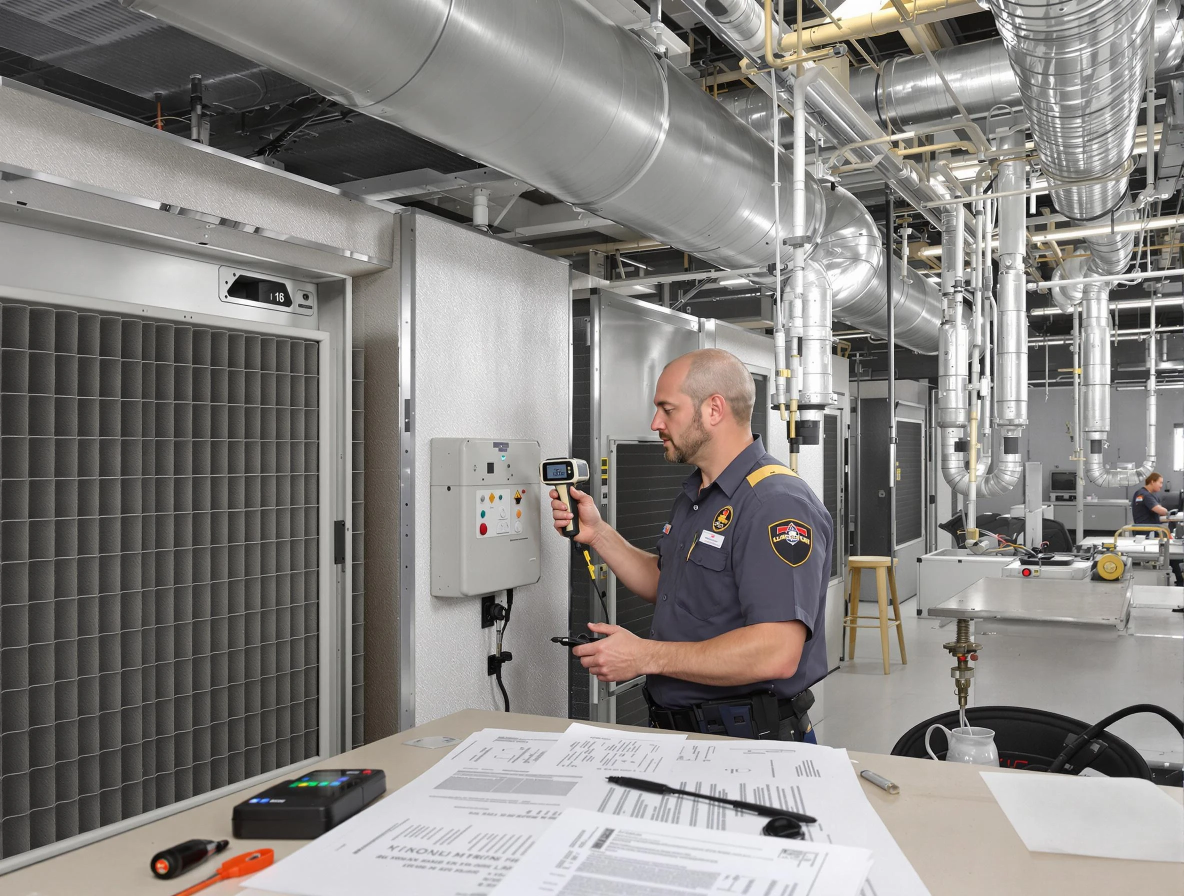 Professional filter system inspection by Huntington Beach Air Duct Cleaning in Huntington Beach