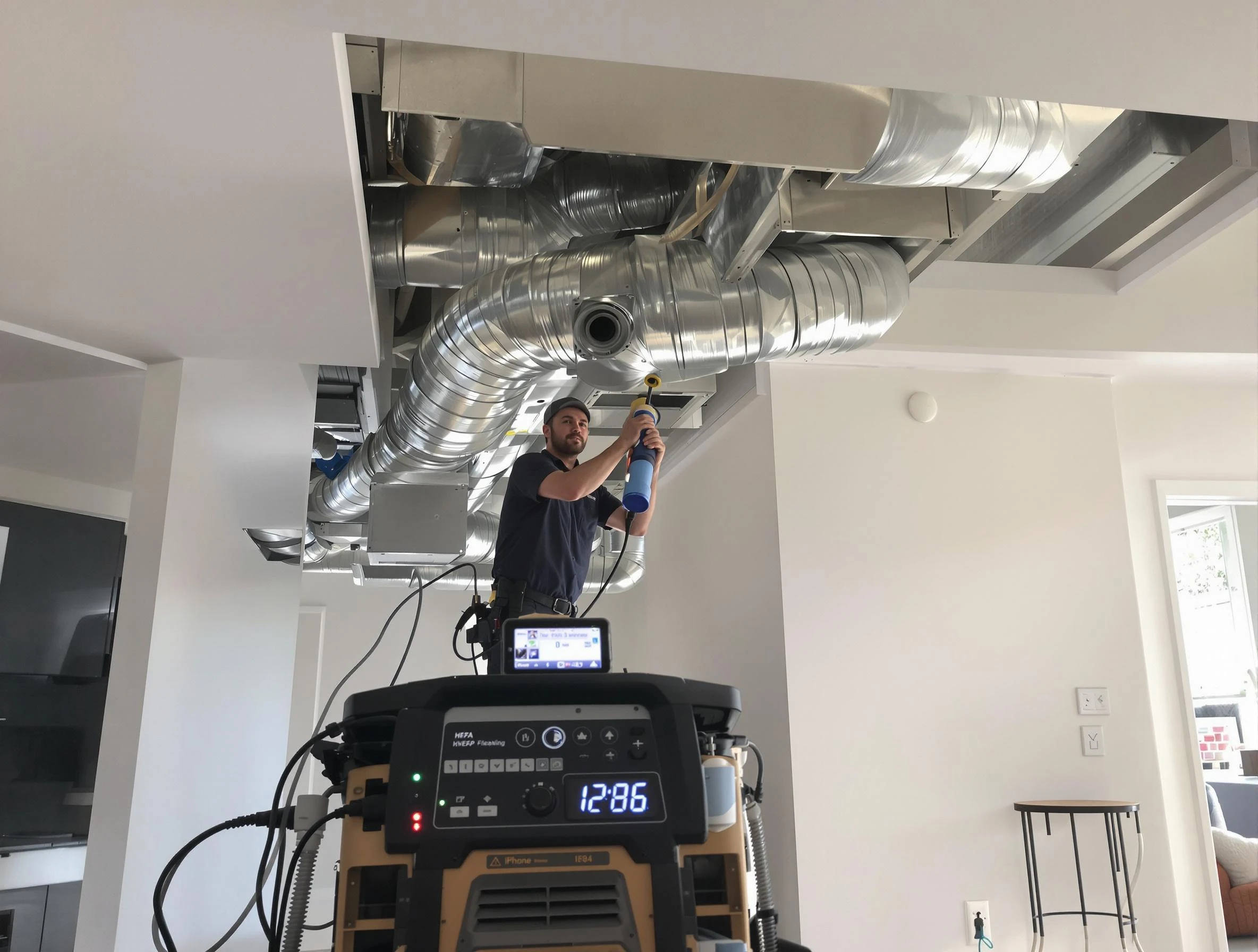 Advanced pure air duct cleaning by Huntington Beach Air Duct Cleaning in Huntington Beach